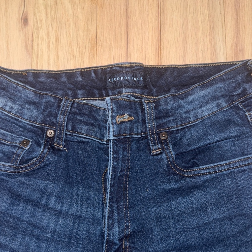 Aeropostale Deep Indigo Denim Jeans - Picture 2 of 16